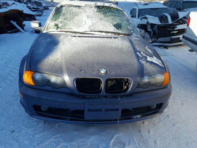 WBABR3349YEA82033 - 2000 BMW 323 CI BLUE photo 9