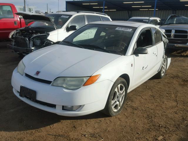 1G8AW14F54Z123523 - 2004 SATURN ION LEVEL WHITE photo 2