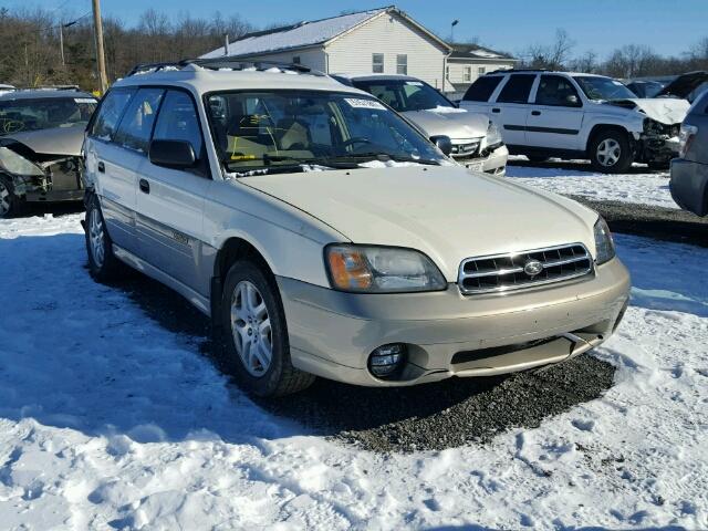 4S3BH665827623660 - 2002 SUBARU LEGACY OUT WHITE photo 1