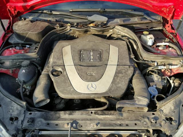 WDDGF81X69F262998 - 2009 MERCEDES-BENZ C 300 4MAT RED photo 7