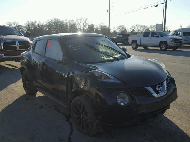 JN8AF5MR1HT705557 - 2017 NISSAN JUKE S BLACK photo 1