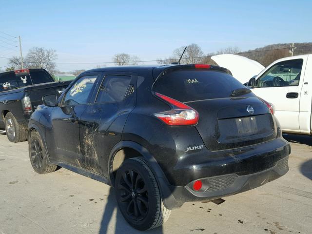 JN8AF5MR1HT705557 - 2017 NISSAN JUKE S BLACK photo 3