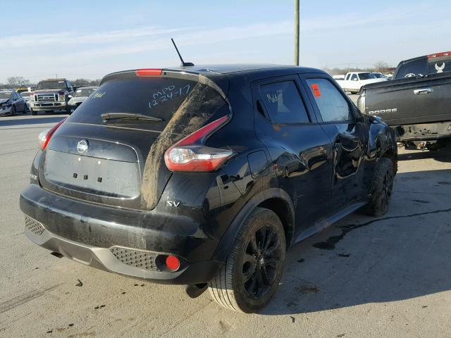 JN8AF5MR1HT705557 - 2017 NISSAN JUKE S BLACK photo 4