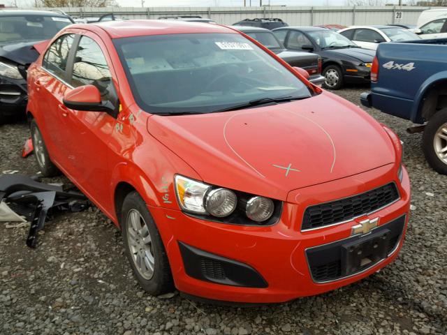 1G1JC5SH8E4124294 - 2014 CHEVROLET SONIC LT RED photo 1