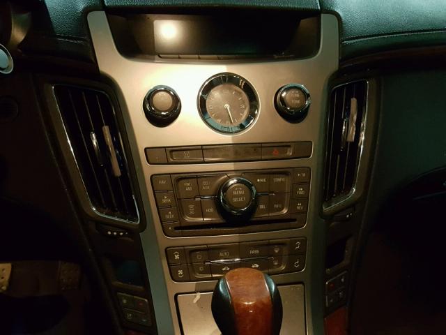 1G6DJ1ED5B0120690 - 2011 CADILLAC CTS PERFOR Siyah fotoğraf 9