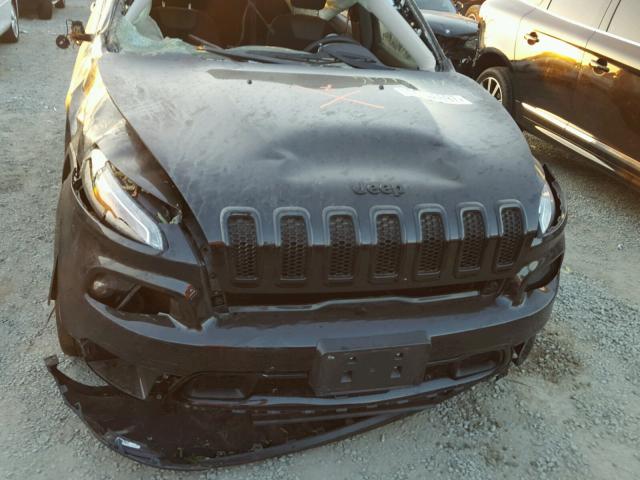 1C4PJLAB7GW376473 - 2016 JEEP CHEROKEE S BLACK photo 9