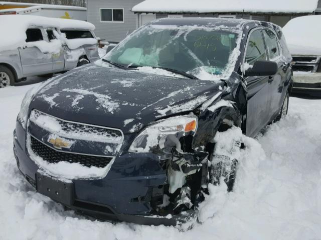 2GNFLEEKXF6221041 - 2015 CHEVROLET EQUINOX LS SILVER photo 2