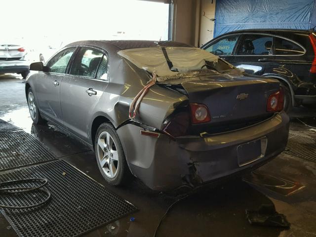 1G1ZB5EB3A4113145 - 2010 CHEVROLET MALIBU LS 棕色 照片 3