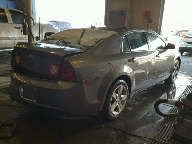 1G1ZB5EB3A4113145 - 2010 CHEVROLET MALIBU LS 棕色 照片 4