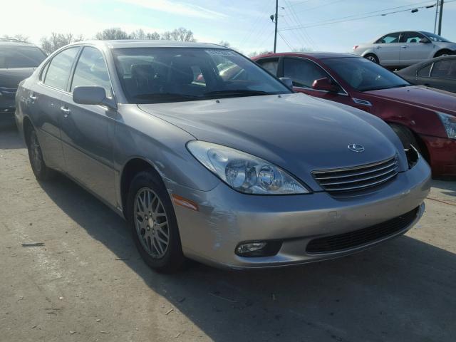 JTHBA30G645038795 - 2004 LEXUS ES 330 SILVER photo 1