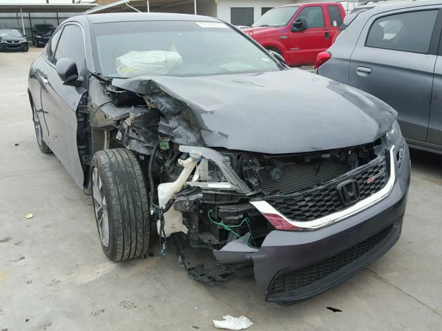 1HGCT1B3XDA024969 - 2013 HONDA ACCORD LX- GRAY photo 1