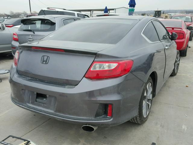 1HGCT1B3XDA024969 - 2013 HONDA ACCORD LX- GRAY photo 4