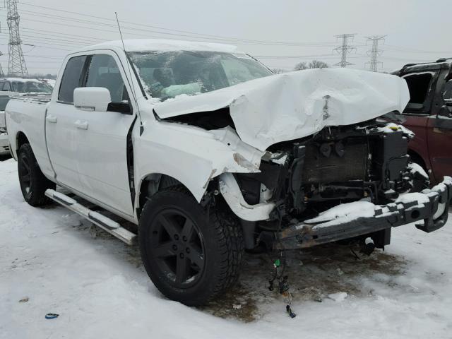 1D7RV1GT9BS596253 - 2011 DODGE RAM 1500 WHITE photo 1