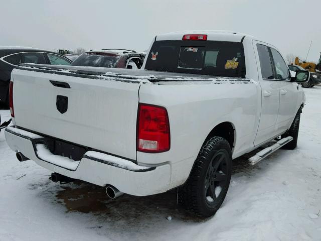 1D7RV1GT9BS596253 - 2011 DODGE RAM 1500 WHITE photo 4