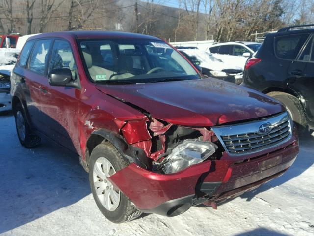 JF2SH6AC3AH748419 - 2010 SUBARU FORESTER 2 MAROON photo 1