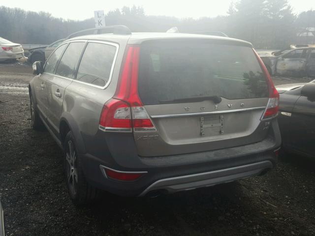 YV4902NM0F1229390 - 2015 VOLVO XC70 T6 SILVER photo 3