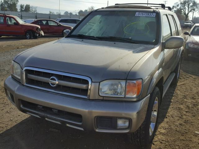 JN8DR09YX4W903117 - 2004 NISSAN PATHFINDER GOLD photo 2