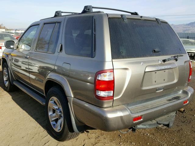 JN8DR09YX4W903117 - 2004 NISSAN PATHFINDER GOLD photo 3