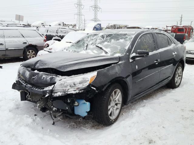 1G11C5SL6EF222281 - 2014 CHEVROLET MALIBU 1LT Սև լուսանկար 2