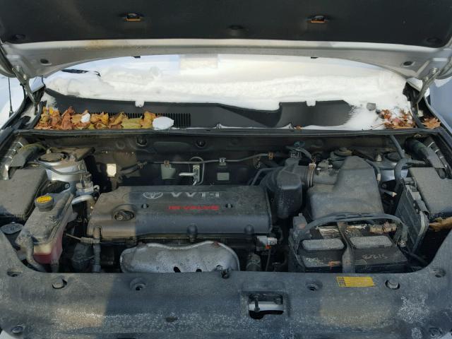 JTMZD33V376030119 - 2007 TOYOTA RAV4 SILVER photo 7