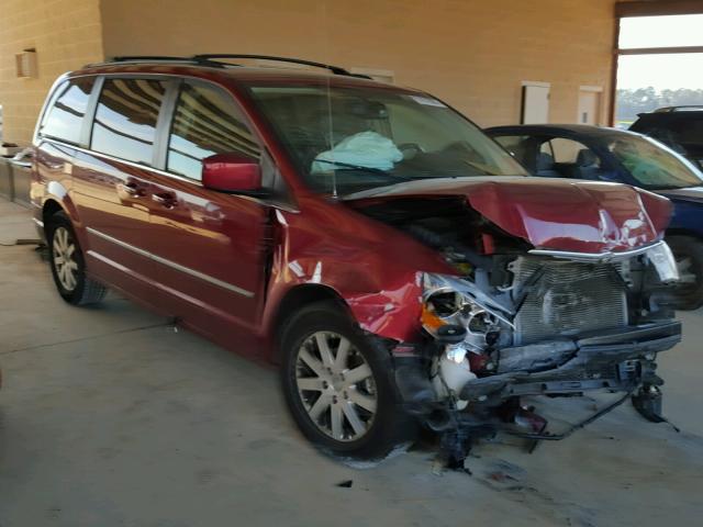 2A4RR8DX4AR374468 - 2010 CHRYSLER TOWN & COU MAROON photo 1