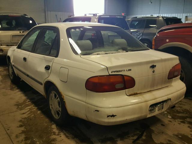 1Y1SK5282WZ441616 - 1998 CHEVROLET GEO PRIZM 白色 照片 3