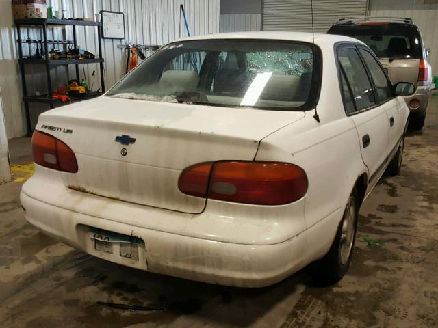 1Y1SK5282WZ441616 - 1998 CHEVROLET GEO PRIZM 白色 照片 4