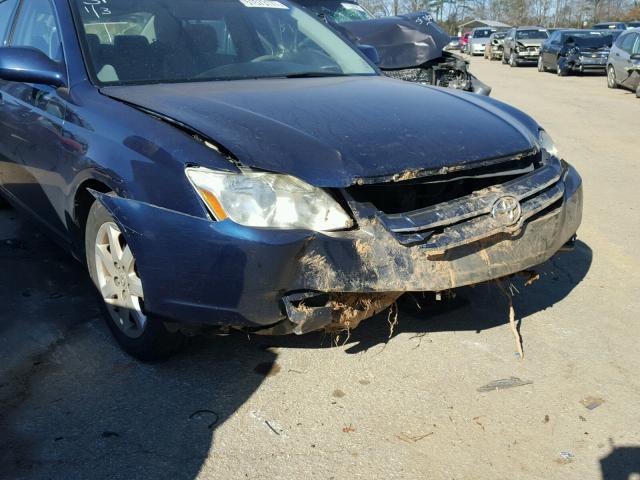 4T1BK36B26U126600 - 2006 TOYOTA AVALON XL BLUE photo 9