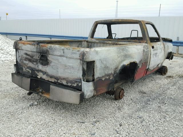 1B7GG66X1LS611083 - 1990 DODGE DAKOTA SPO BURN photo 4