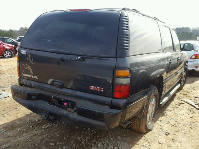 1GKFK66U74J160995 - 2004 GMC YUKON XL D BLACK photo 4