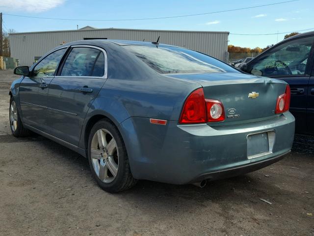 1G1ZH57B69F250771 - 2009 CHEVROLET MALIBU 1LT BLUE photo 3
