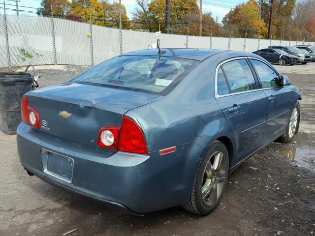 1G1ZH57B69F250771 - 2009 CHEVROLET MALIBU 1LT BLUE photo 4