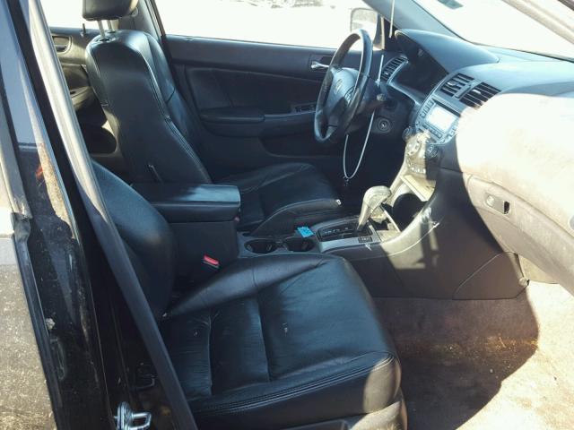 1HGCM66547A105783 - 2007 HONDA ACCORD EX BLACK photo 5