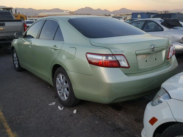 JTNBB46K173039820 - 2007 TOYOTA CAMRY NEW GREEN photo 3