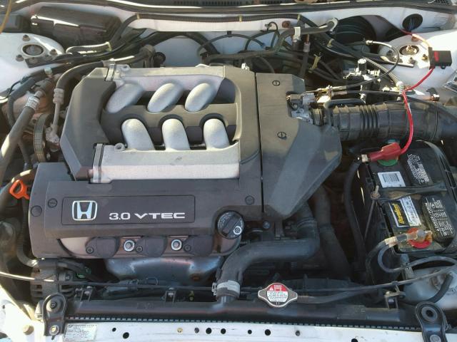 1HGCG1650YA011895 - 2000 HONDA ACCORD EX WHITE photo 7