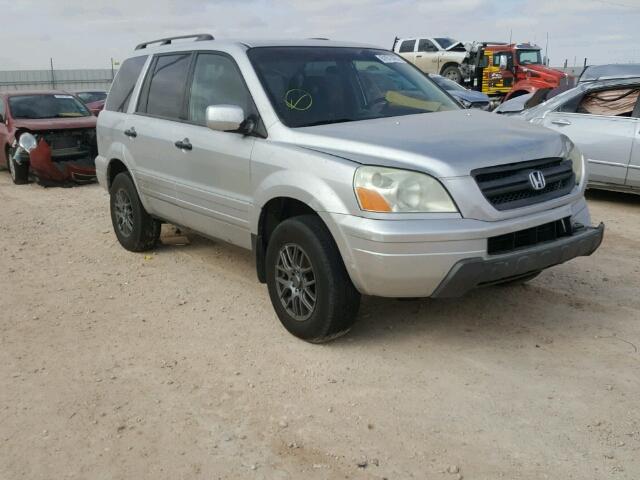 5FNYF18455B032045 - 2005 HONDA PILOT EX SILVER photo 1