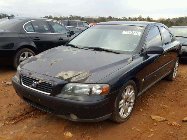 YV1RS58D922166279 - 2002 VOLVO S60 2.4T BLACK photo 2