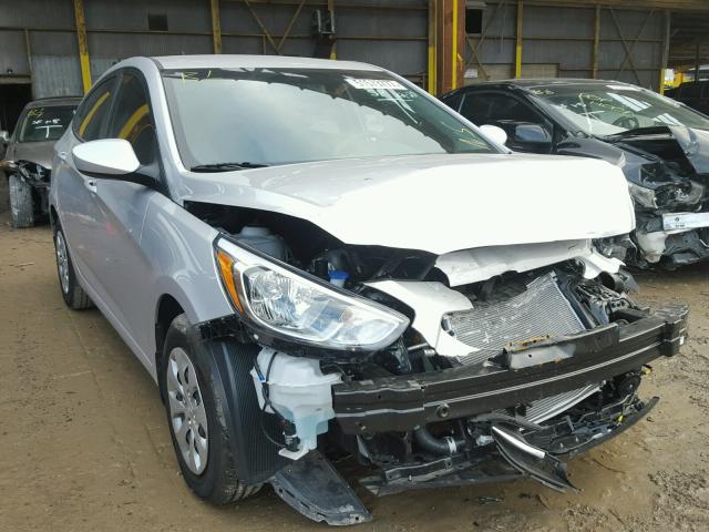 KMHCT4AE6HU326293 - 2017 HYUNDAI ACCENT SE SILVER photo 1