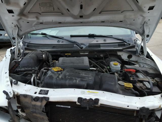 1B4HS58N52F195262 - 2002 DODGE DURANGO SL WHITE photo 7