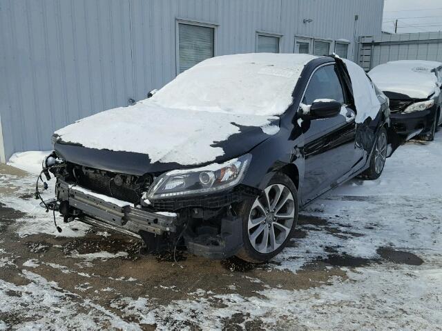 1HGCR2F51FA069219 - 2015 HONDA ACCORD SPO BLACK photo 2