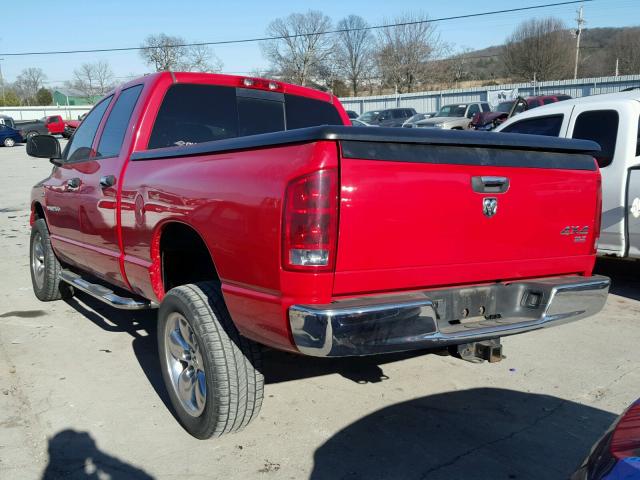 1D7HU18236J247816 - 2006 DODGE RAM 1500 S RED photo 3