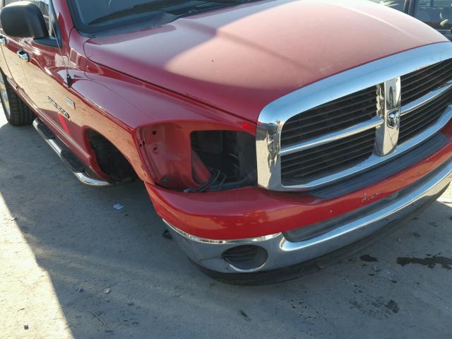 1D7HU18236J247816 - 2006 DODGE RAM 1500 S RED photo 9