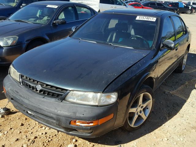 JN1CA21D5VT870343 - 1997 NISSAN MAXIMA GLE GREEN photo 2