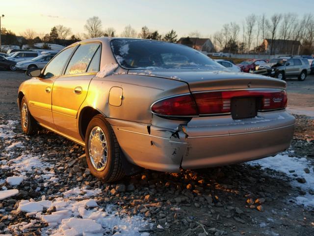 2G4WS52J621272109 - 2002 BUICK CENTURY CU BEIGE photo 3