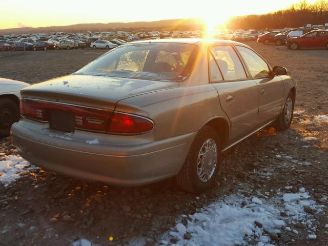 2G4WS52J621272109 - 2002 BUICK CENTURY CU BEIGE photo 4