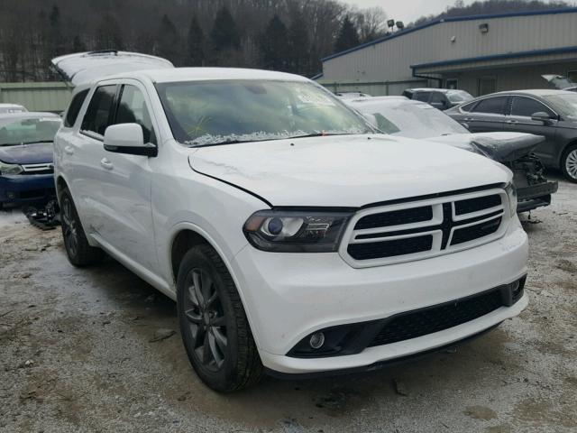 1C4RDJDGXFC760744 - 2015 DODGE DURANGO LI WHITE photo 1