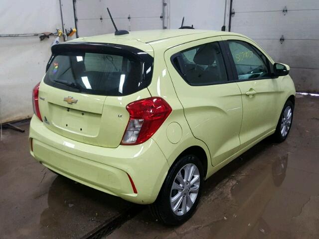 KL8CD6SA6HC736745 - 2017 CHEVROLET SPARK 1LT Зеленый фото 4