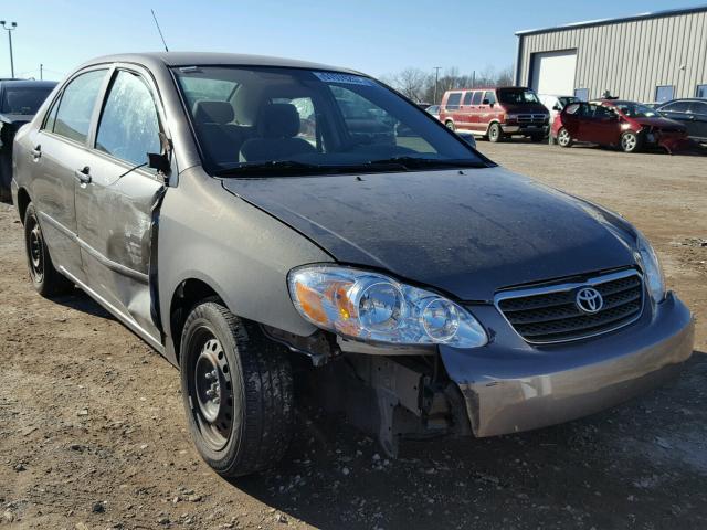 2T1BR32E58C879117 - 2008 TOYOTA COROLLA CE SILVER photo 1