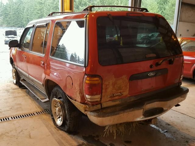 1FMZU34E3XZB35042 - 1999 FORD EXPLORER RED photo 3