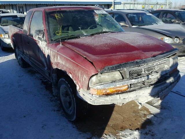 1GCCS19H638163151 - 2003 CHEVROLET S TRUCK S1 BURGUNDY photo 1